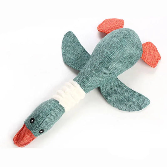 Quacktastic Chew Buddy Indestructible Pet Mallard Toy