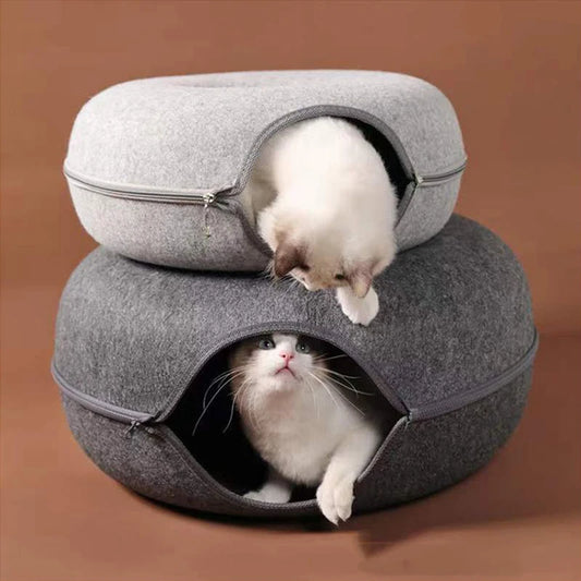 Donut Design Cat Tunnel